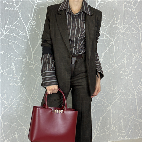 Giacca Mono Petto A Quadri Art. Jfwp119, Taglia: M, Colore: MORO