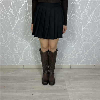 Minigonna A Pieghe Art. Gjkp083 Minigonna A Pieghe Art. Gjkp083