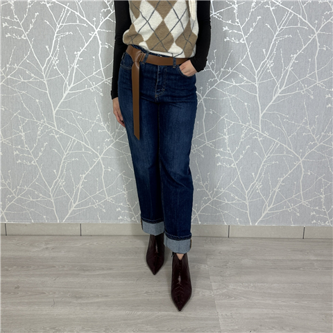 Jeans Mandy Art. Plsp016, Taglia: M, Colore: DENIM SCURO