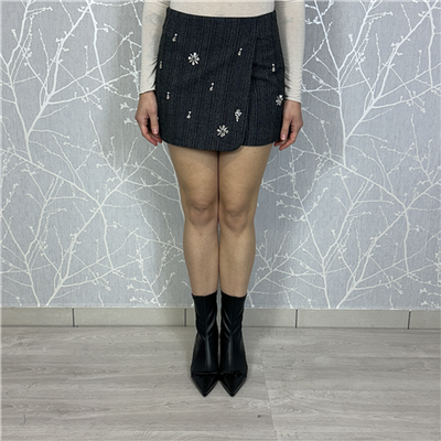 Gonna Portafoglio Con Swaroski Art. M1f0064