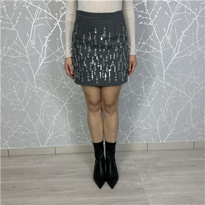 Minigonna Con Paillettes Art. M1f0163