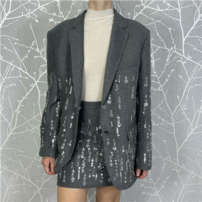 Blazer Con Paillettes Art. M1f0164