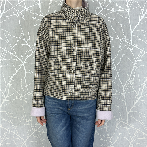 Giaccone Check Double Monopetto Art. 252ap2090