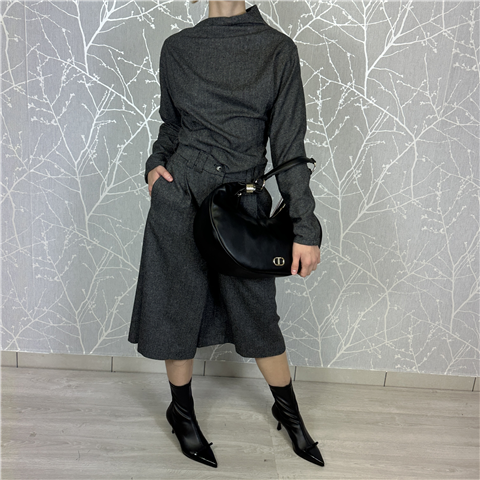 Bermuda Con Pences Art. M1f0155, Taglia: 38, Colore: GRIGIO SPINATO