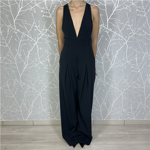 Tuta Palazzo Con Pences E Scollo A V Art. M1f0140