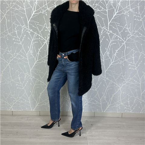 Giaccone, Taglia: 38, Colore: NERO