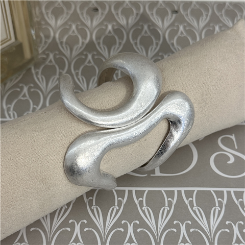 Bracciale Rigido Art. 014, Taglia: U, Colore: ARGENTO