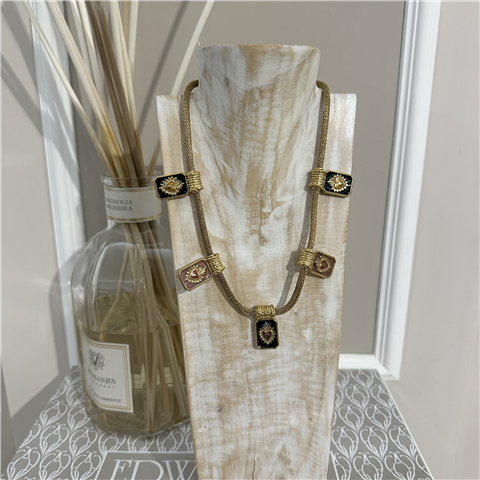 Collana Con Medagliette Art. 007, Taglia: U, Colore: ORO