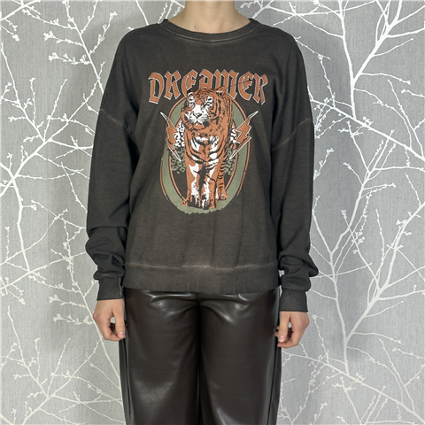 Felpa Garzata Stampa Dreamer Art. Ffwp045