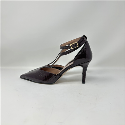 Decolletè Effetto Pitonato Con Cinturino Alla Caviglia Art. P7044s Decolletè Effetto Pitonato Con Cinturino Alla Caviglia Art. P7044s