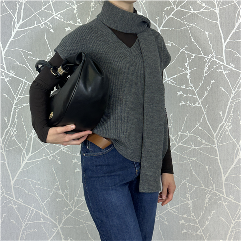 Gilet Con Sciarpa Art. Lfpp050, Taglia: U, Colore: ANTRACITE