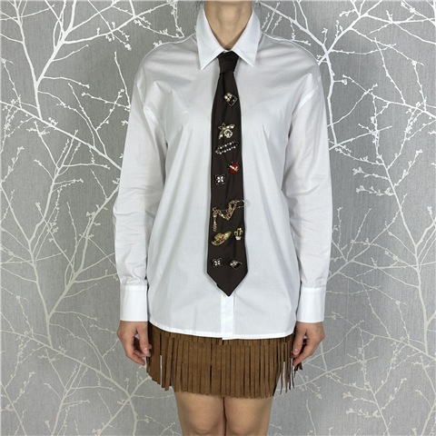 Camicia Con Cravatta E Spille Art. 26c1360