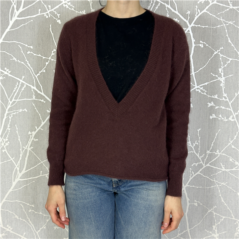 Maglia Crop Scollo A V Art. M3f0080