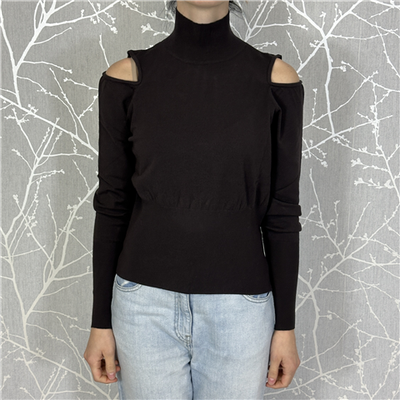 Dolcevita Cutout Sulla Spalla Art. M44035c Dolcevita Cutout Sulla Spalla Art. M44035c