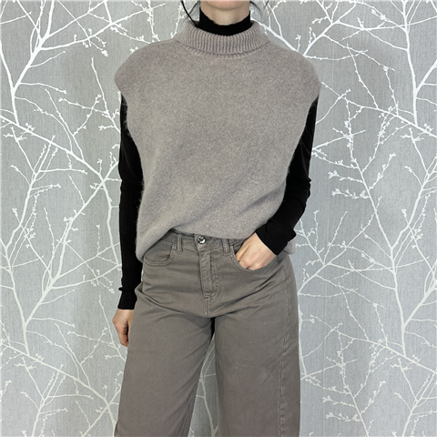 Gilet Dolcevita Art. B44029c, Taglia: U, Colore: CACHA