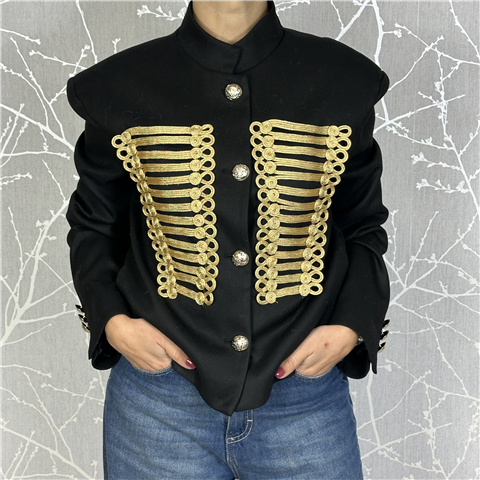 Giacca Napoleone Art. 37967, Taglia: M, Colore: NERO