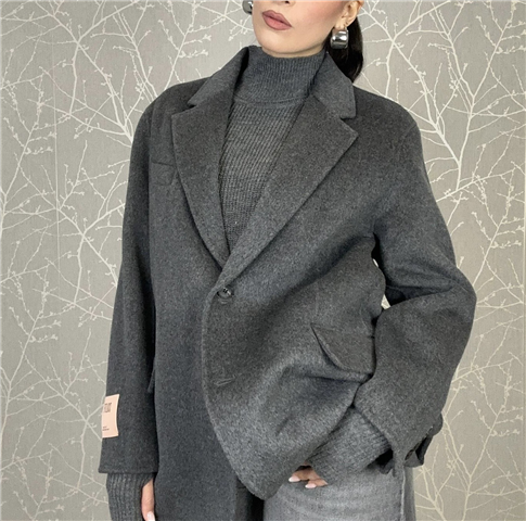 Giacca Monopetto In Panno Di Lana Art. M1f0003, Taglia: 44, Colore: GRIGIO