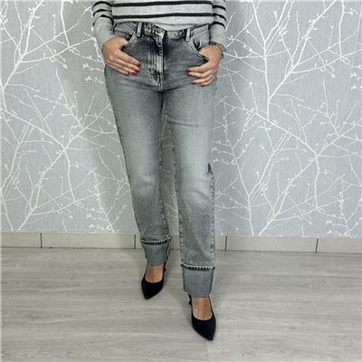 Jeans Grigio Delave'' Straight Fit Art. 252ap2430