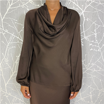 Blusa Scollo A Ciambella Art. Cwgp013 Blusa Scollo A Ciambella Art. Cwgp013