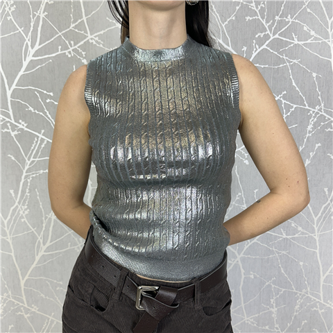 Gilet Effetto Spalmato Art. V38a0392