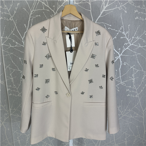 Giacca Monopetto Applicazioni Gioiello Art. Jgep032 Giacca Monopetto Applicazioni Gioiello Art. Jgep032