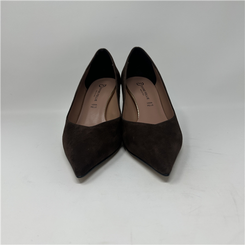 Decollete'' Camoscio, Taglia: 40, Colore: CAFFE'