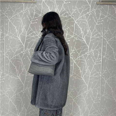 Giaccone Doppiopetto Double Art. Fw56054, Taglia: 46, Colore: GRIGIO