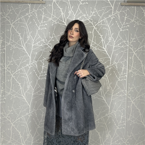 Giaccone Doppiopetto Double Art. Fw56054 Giaccone Doppiopetto Double Art. Fw56054