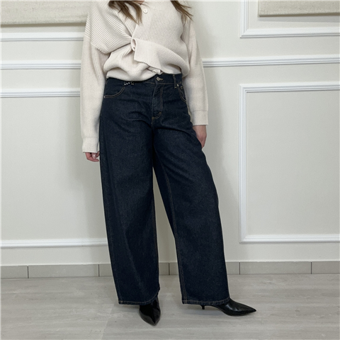 Jeans Mod. Bella Art. Plsp009, Taglia: L, Colore: DENIM SCURO