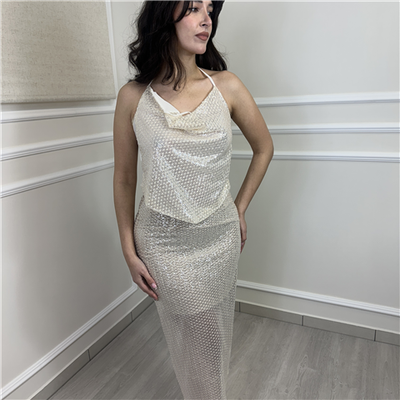 Top Con Paillettes Art. Rvsq046