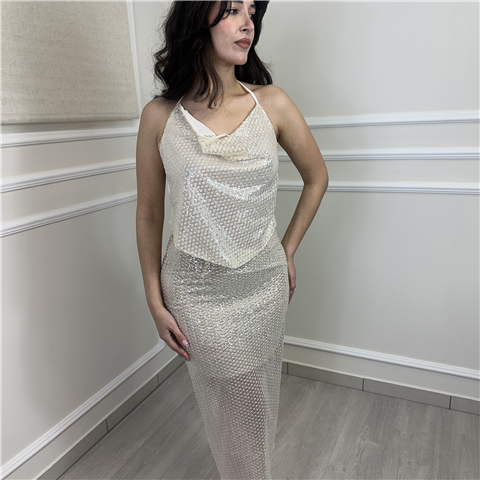 Top Con Paillettes Art. Rvsq046