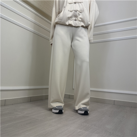 Pantalone Palazzo Art. Pmaq162, Taglia: S, Colore: PANNA