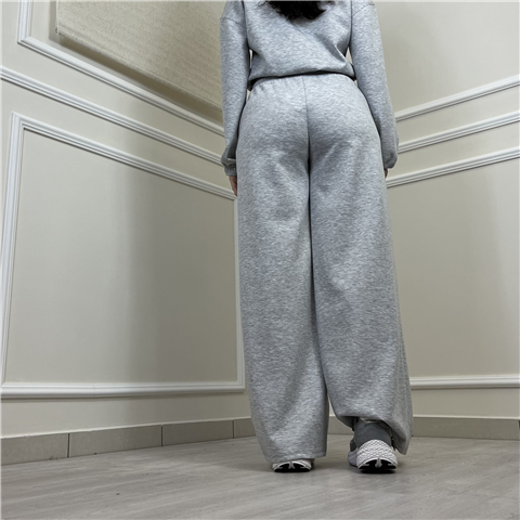 Pantalone Largo Art. Pgmq164, Taglia: M, Colore: GRIGIO MELANGE