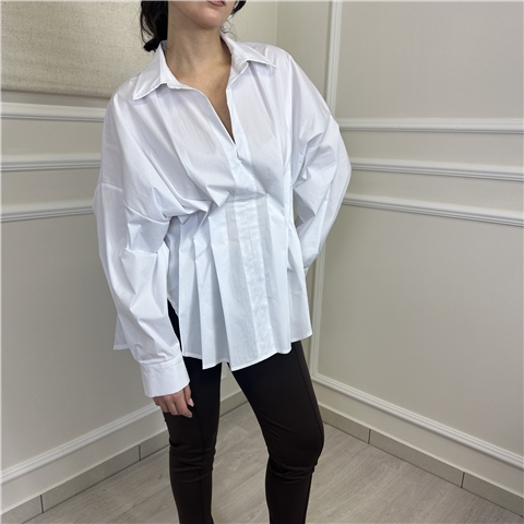 Camicia Senza Bottoni Con Pieghe Art. Cvsq037