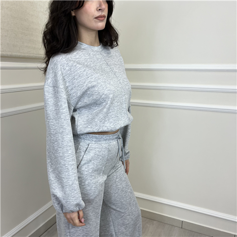 Maglia In Modal Art. Mgmq045, Taglia: M, Colore: GRIGIO MELANGE