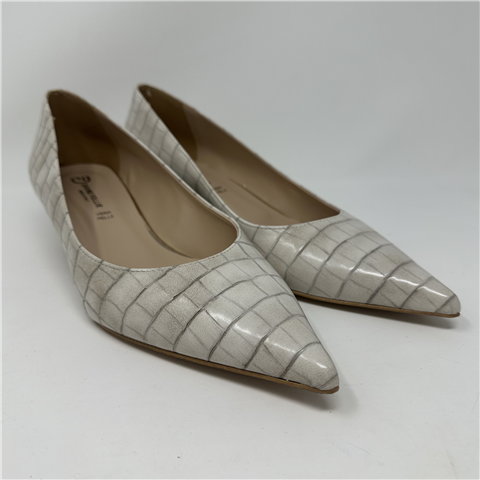 Decollete'' Stampa Cocco Art. P3031coc, Taglia: 37, Colore: GHIACCIO