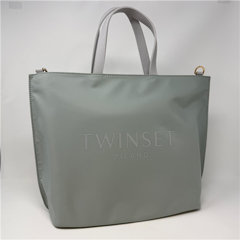 Tote Bag In Tessuto Con Logo Art. 261tb7520, Taglia: U, Colore: ACQUA