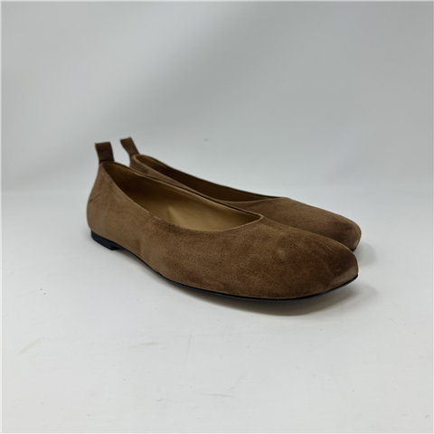 Ballerina Camoscio Art. Lw05, Taglia: 38, Colore: VISONE