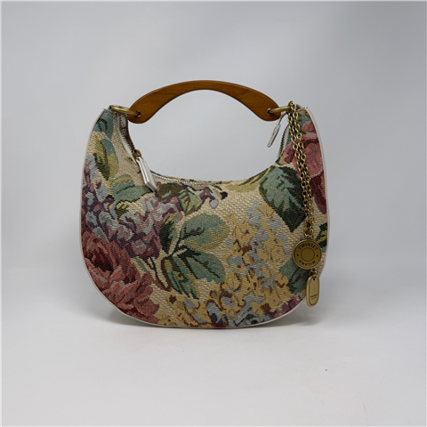 Hobo Croissant In Tessuto Jacquard Con Charms E Tracolla Art. 261tb7321