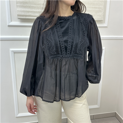 Blusa Con Ricamo Art. Cvsp119 Blusa Con Ricamo Art. Cvsp119