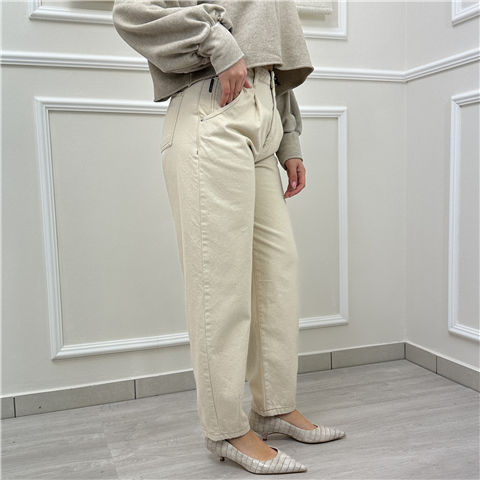 Pantalone Baloon Con Pinces Mod. Freddie Art. Pfaq087