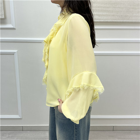Camicia Roches Art. Adf618n, Taglia: M, Colore: GIALLO PASTELLO