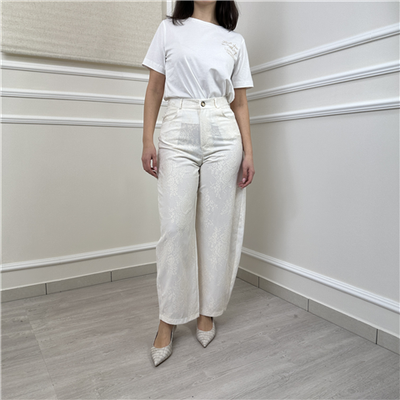 Pantalone Ampio In Pizzo Art. Tab0597