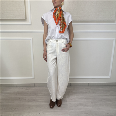Pantalone Ampio In Pizzo Art. Tab0597