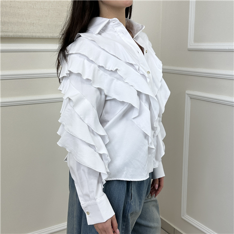 Camicia Con Rouches Art. 38629