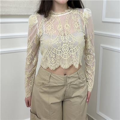 Blusa In Pizzo Art. S26t602