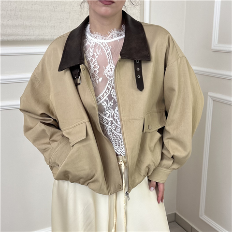 Giubbotto Art. Tab0078, Taglia: U, Colore: CAMMELLO