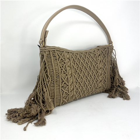 Tracolla Crochet Con Catena Art. 261td8110, Taglia: U, Colore: CORDA