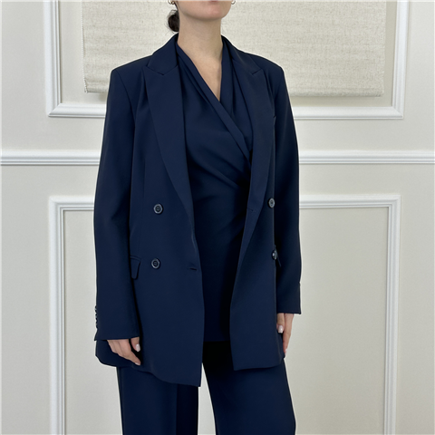 Giacca Doppipetto Art. M1ab0122, Taglia: 38, Colore: BLU