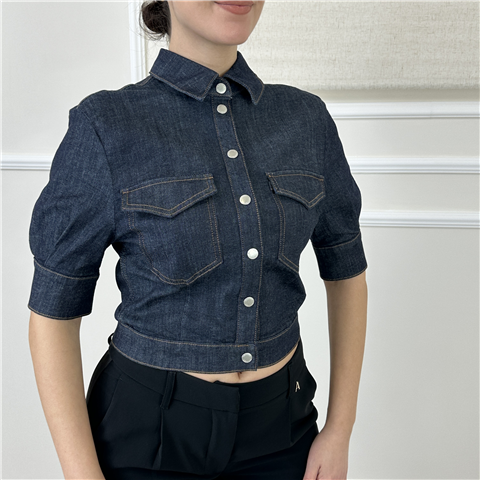 Camicia Corta Denim Art. 261ap2365 Camicia Corta Denim Art. 261ap2365, Taglia: XL, Colore: DENIM SCURO